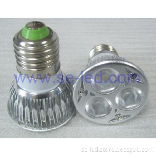 3W E27 220V Dimmable Warm White LED Spotlight